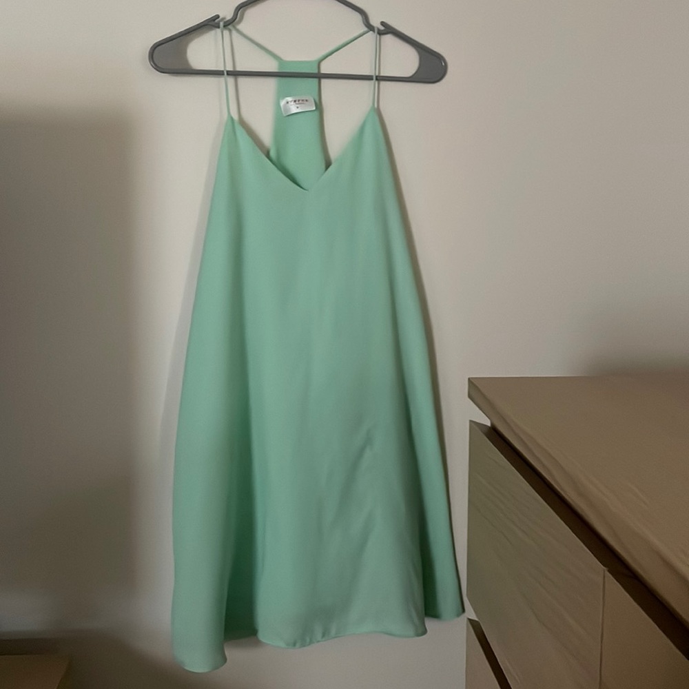 Small sea foam green dress